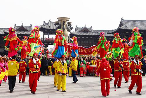 大同庙会现场