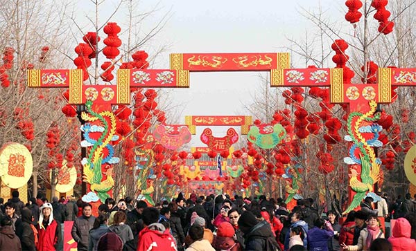 大同庙会现场